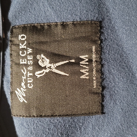 MARC ECKO CUT & SEW TRACK JACKET ZIP UP PINK BLUE CASUAL ATHLEISURE ACTIVEWEAR M - Picture 8 of 16